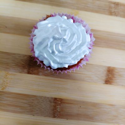 Red Velvet Eggless Cupcake