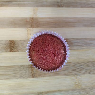 Red Velvet Eggless Muffin